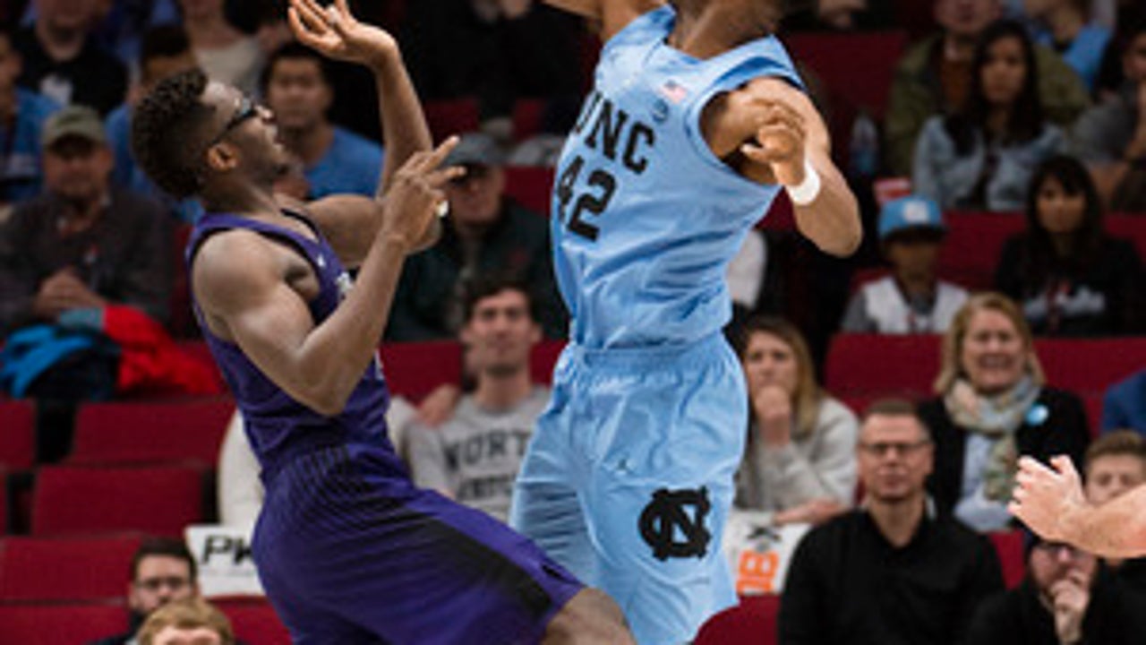 Maye leads No. 9 North Carolina to 102-78 rout of Portland (Nov 23, 2017)